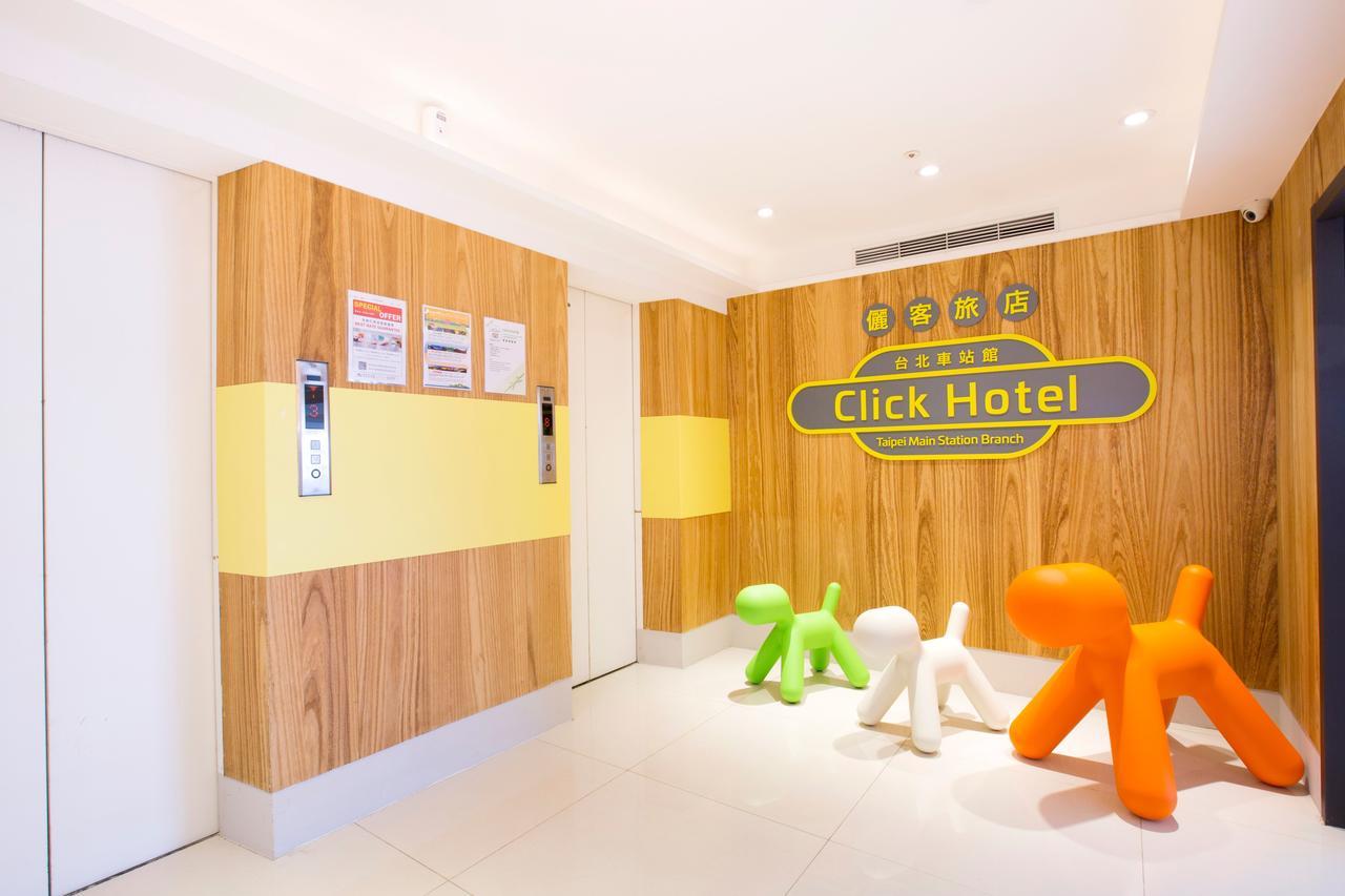 Click Hotel - Taipei Main Station Branch Exteriör bild